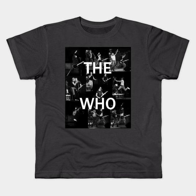 The Who Live 1978 #1 Kids T-Shirt by Concert Teez